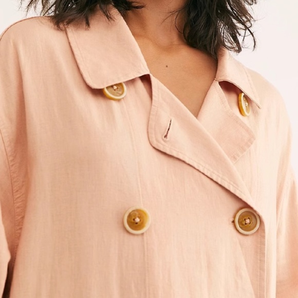 Free People Sweet Melody Trench Coat - Picture 3 of 7